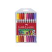 Faber-Castell - twin-tip fibre-tip pen - luminieuze kleuren (pak van 20)