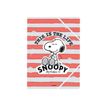 oberthur Snoopy by Schulz - chemise à 3 rabats - pour A4