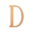 Graine Creative - decoratieve letter - D - 22 cm - MDF