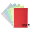 Exacompta Forever - 100 Chemises imprimées format folio - 280 gr - couleurs assorties