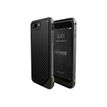 X-Doria Defense Lux - Achterzijde behuizing voor mobiele telefoon - aluminium, polycarbonaat, koolstofvezel - carbon-zwart - voor Apple iPhone 7 Plus