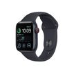 Apple Watch SE (GPS + Cellular) 2e generatie - middernacht aluminium - smart watch met sportband - middernacht - 32 GB