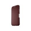 OtterBox Strada - Flip cover voor mobiele telefoon - echt leer, polycarbonaat - chic revival - voor Samsung Galaxy S6
