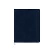 Moleskine Classic - cahier de notes - 19 x 25 cm - pages blanches - bleu
