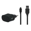 Bigben - chargeur secteur pour smartphone - 1 USB + 1 câble USB/micro USB