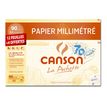 CANSON La Pochette millimétré - papier millimétré
