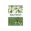 Clairefontaine Bamboo - Bloc encollé aquarelle - 20 feuilles - A4 - 250 gr