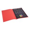 3288588070128-Exacompta Rock"s - 30 Sous-chemises - 80 gr - pour 100 feuilles - rouge cardinal-Angle gauche-1