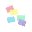 Viquel Rainbow Pastel - Enveloppe 25 x 18 cm - Double poche - Couleurs assorties