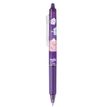 4902505687051-Pilot Frixion Ball Clicker SWEET PARADISE corps violet - roller effaçable - 0,7mm - encre bleu--0