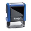 0092399430834-Tampon personnalisé avec 3 lignes - zone d'impression 38 x 14 mm - Trodat Printy 4911 bleu--0