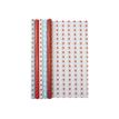 Clairefontaine Excellia - Papier cadeau - 70 cm x 5 m - 80 g/m² - différents motifs flocons disponibles