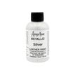 Angelus metallic - verf - acrylverf - zilver - 118 ml