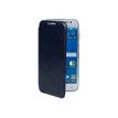 Muvit Mip Crystal Folio - Protection à rabat pour Samsung Galaxy Grand Plus - noir