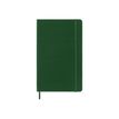 Moleskine Classic - Agenda 1 semaine sur 2 pages - 13 x 21 cm - vert myrte