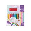 Faber-Castell - 24 crayons de couleur - Edition Colour GRIP