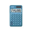 Calculatrice de poche Casio SL-310UC - 10 chiffres - alimentation batterie et solaire - bleu