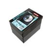 Ednet Single Box - DVD videodoos -capaciteit: 1 CD/DVD - zwart (pak van 10)