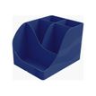 Exacompta Bee Blue Pen Wave - potloodbeker - polystyreen (PS) - marineblauw