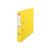 Esselte No.1 VIVIDA - rugmap - voor A4 -capaciteit: 350 vellen - levendig geel