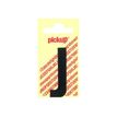 Pickup - Étiquette autocollante - 150 mm - Lettre J - noir mat