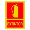 8435080904627-Rotulauto - Signe - extinguisher CO2 - 210 x 297 mm - PVC - rouge, luminescent-P_500645_1-0