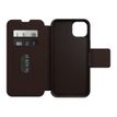 OtterBox Strada Series - porte folio en cuir avec MagSafe pour  iPhone 14 Plus - marron