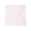 Pollen - Enveloppe - 165 x 165 mm - puntig - open zijkant - afdrukbaar - stralend roze - pak van 20
