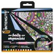 BIC Intensity - Kit de 12 Marqueurs permaments avec support à décorer (couleurs intenses et pastels assorties)
