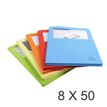 Exacompta SUPER - bestandmap - A4 - voor 200 vellen - verschillende kleuren (pak van 8)