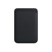 Apple Wallet with MagSafe - Porte carte en cuir avec MagSafe pour iPhone 13, 13 mini, 13 Pro, 13 Pro Max - noir