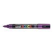 Uni POSCA PC-5M - Marker - permanent - violet - pigmentinkt op waterbasis - 1.8-2.5 mm - gemiddeld