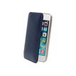 Muvit Made in Paris Crystal Folio - Protection à rabat pour iPhone 5, 5s - bleu nuit luxe