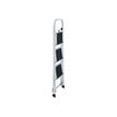 Wonday - Ladder - 3 stappen - thermoplastisch rubber, steel epoxy - wit