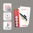 0400000530673-Fellowes - 100 pochettes de plastification (65 x 95 mm) - 125 microns - brillantes --3