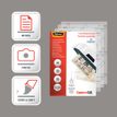 0077511530746-Fellowes - 100 pochettes de plastification A4 (216 x 303 mm) - 125 microns - brillantes --4