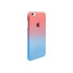 MUVIT LIFE Vegas - Achterzijde behuizing voor mobiele telefoon - blauw, roze - voor Apple iPhone 6, 6s