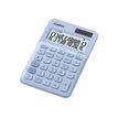 Casio MS-20UC - Calculatrice de bureau - 12 chiffres - panneau solaire, pile - bleu clair