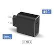 Force Power Lite - Chargeur secteur - 1 USB-C - noir