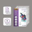 077511539640-Fellowes - 25 pochettes de plastification A3 (303 x 426 mm) - 80 microns - brillantes --4