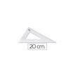 8423473204331-Liderpapel Cristal - Équerre - 20 cm - transparent - plastique-P_541375_1-0