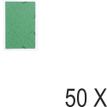 Exacompta - 50 Chemises recyclées sans rabat - A4 - vert