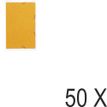 Exacompta - 50 Chemises recyclées sans rabat - A4 - jaune