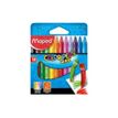 Maped Color'Peps - 12 Crayons - cire wax - couleurs assorties