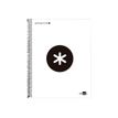 Antartik - Cahier à spirale A5 - 240 pages - petits carreaux (5x5 mm) - blanc