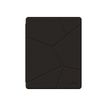 ORA ITO - Etui Folio pour iPad Air - motif organic effet matelassé noir