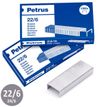 8411772557234-Petrus - Grapas - 24/6, 22/6 - 6 mm - paquete de 1000--1