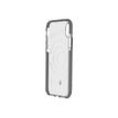 Bigben - Coque de protection pour iPhone X/XS - transparent et argent