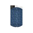 Clairefontaine - Pochette cadeau - 30 x 10 x 40 cm - arabesques bleu