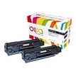 OWA - 2 - zwart - compatible - tonercartridge - voor HP LaserJet Pro M1536dnf, P1566, P1606DN, P1607dn, P1608dn, P1609dn
